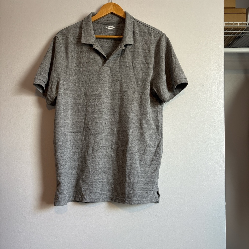 Gray Polo Shirt